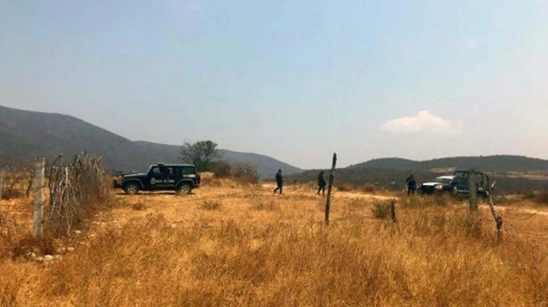 Iguala - Presunta fosa localizada en Cerro Grande